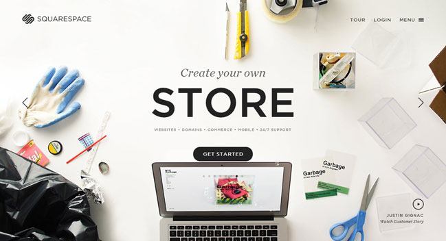 Best-ecommerce-software-Squarespace